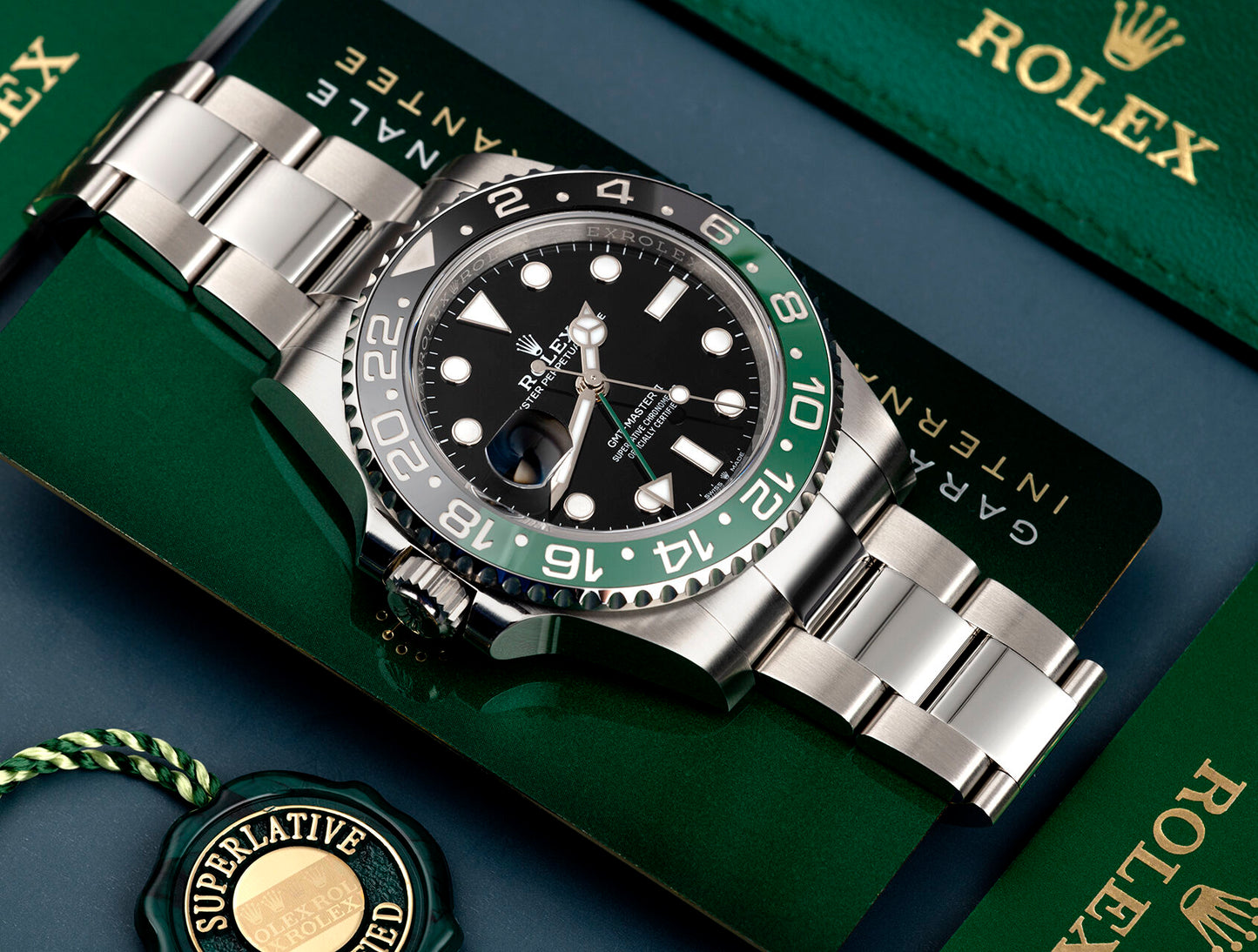 Rolex GMT-Master II Oystersteel Lefty Men’s Watch 126720VTNR-0001