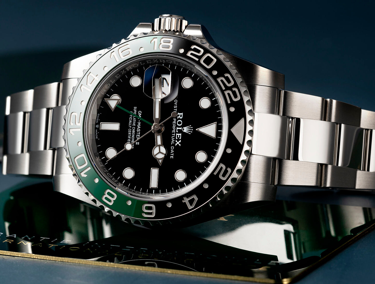 Rolex GMT-Master II Oystersteel Lefty Men’s Watch 126720VTNR-0001
