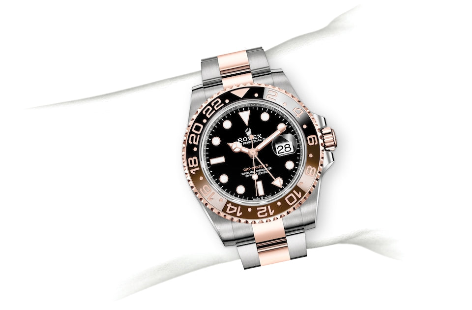 Rolex GMT-Master II Root Beer Ceramic 18k Rose Gold 126711CHNR