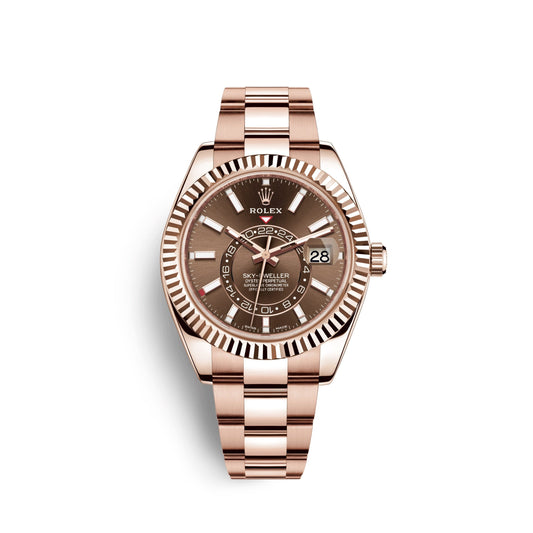 Rolex Sky-Dweller 40.5mm, 18k Everose Gold, Ref# 326935-0006