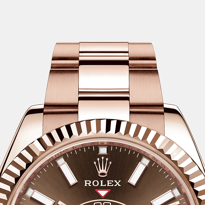 Rolex Sky-Dweller 40.5mm, 18k Everose Gold, Ref# 326935-0006