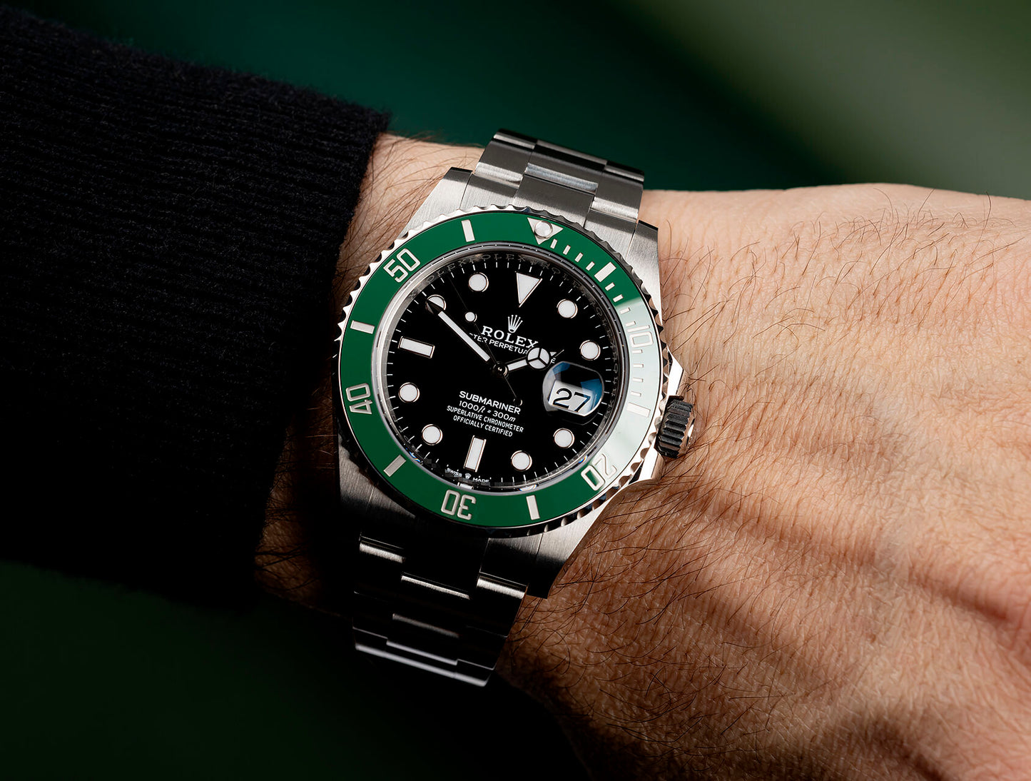 Rolex Submariner Date Oyster, 41 mm, Oystersteel m126610lv-0002 “Starbucks”
