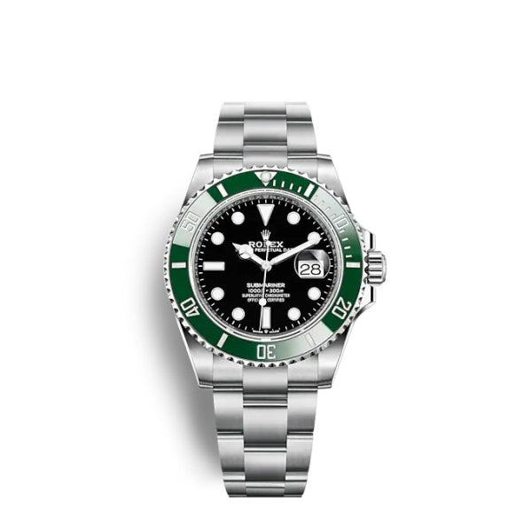 Rolex Submariner Date Oyster, 41 mm, Oystersteel m126610lv-0002 “Starbucks”