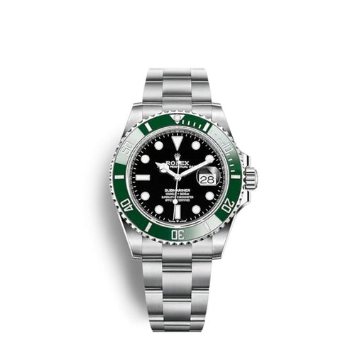 Rolex Submariner Date Oyster, 41 mm, Oystersteel m126610lv-0002 “Starbucks”