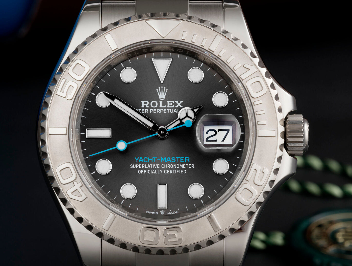 Rolex Yacht-Master M126622-0001 Oyster, 40 mm, Oystersteel and platinum