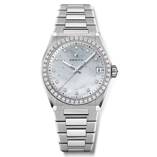 Zenith Defy Midnight Mother of Pearl Diamond Bezel – 16.9200.670/03.MI001